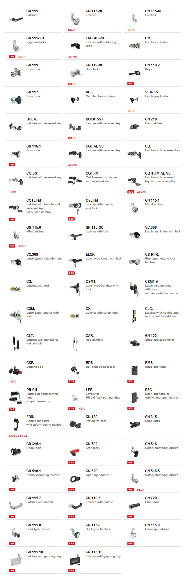Latches